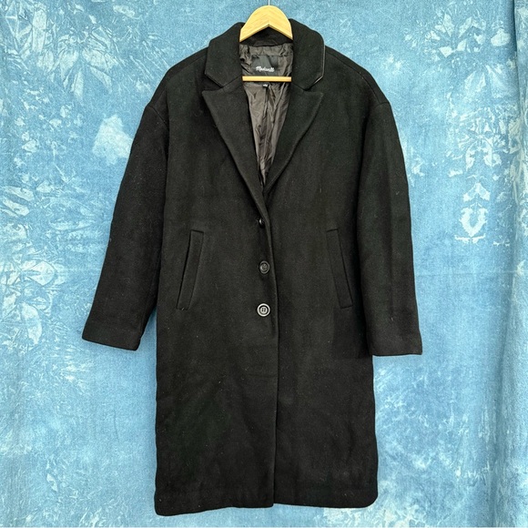 Madewell Jackets & Blazers - Madewell Classic Black Women's Coat